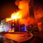 Mühlenbrand Mühle Romberg – Bild 1